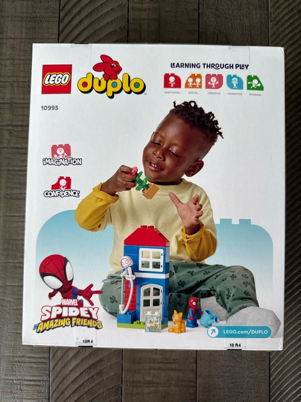 LEGO DUPLO Marvel Spider-Man's House Building Toy Spidey Amazing Friends Playset